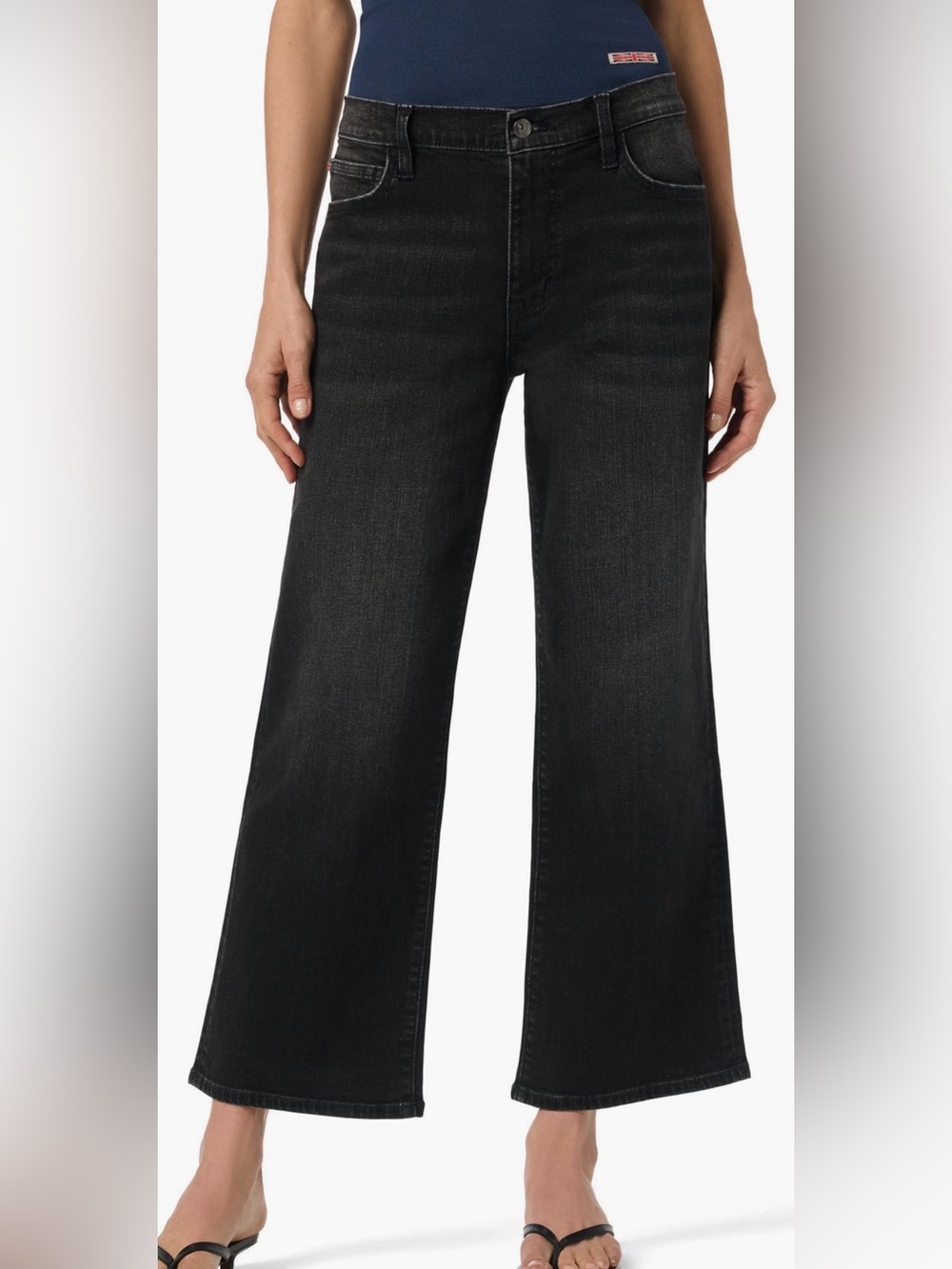 Hudson Hi-Waist Wide Leg Ankle Jeans. Ladies 34